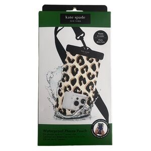 Kate Spade City Leopard Waterproof Floating Pouch